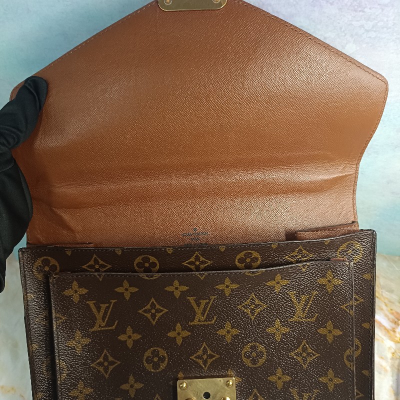 LV M51187 蒙梭 海盜 郵差包-9