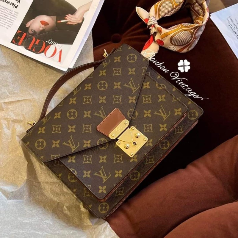 LV M51187 蒙梭 海盜 郵差包-13