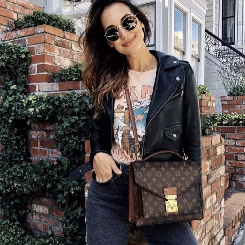 LV M51187 蒙梭 海盜 郵差包-14