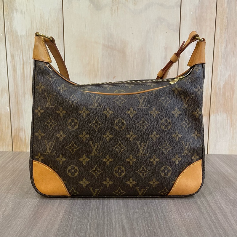 Louis Vuitton M51265原花肩背牛角包Boulogne-2