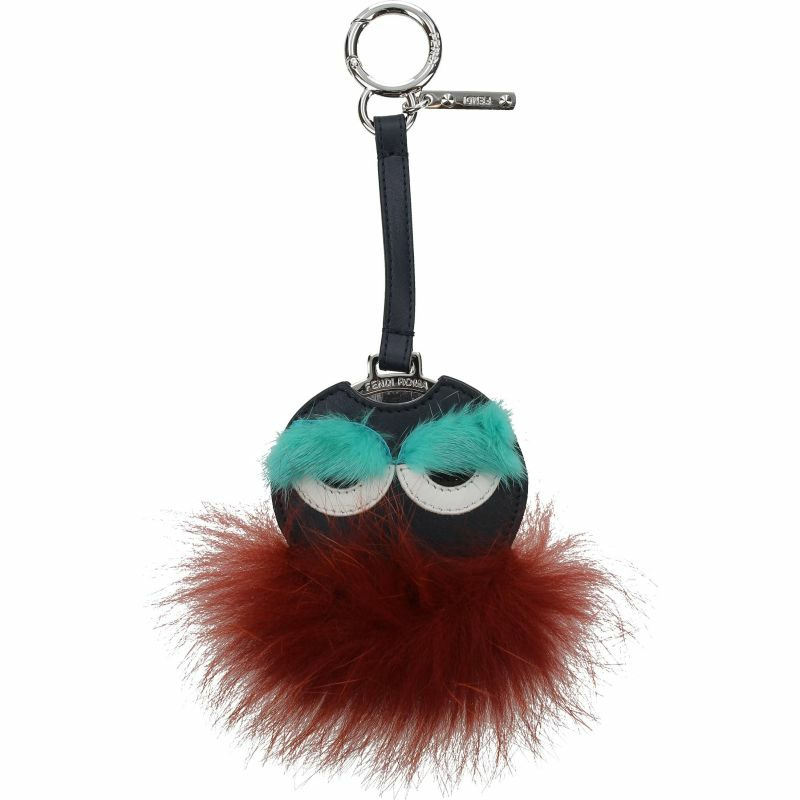 【義大利直送】全新品 Fendi 鑰匙圈女士毛皮多色-2