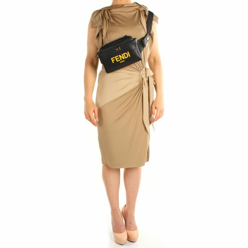 【義大利直送】全新品 Fendi 背包和腰包女士皮革黑色-4