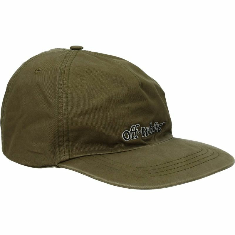 【義大利直送】全新品 米白色帽子男士棉綠色-0