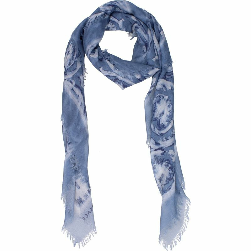 【義大利直送】全新品 Versace 方巾女款 莫代爾 heavenly sugar 紙-0