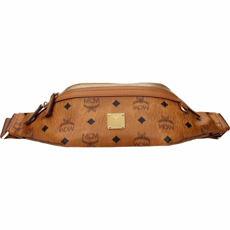 【義大利直送】全新品 MCM 背包和腰包男士皮革棕色干邑白蘭地-0