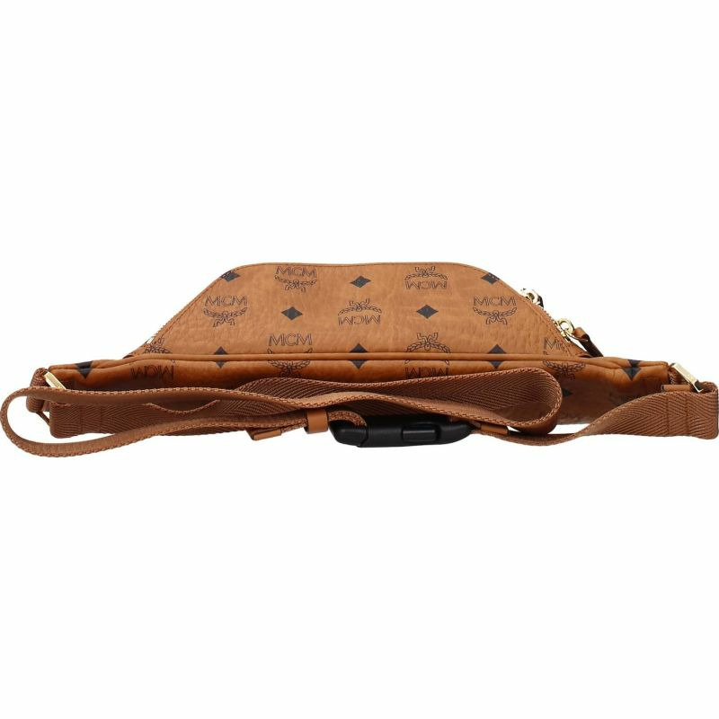 【義大利直送】全新品 MCM 背包和腰包男士皮革棕色干邑白蘭地-2