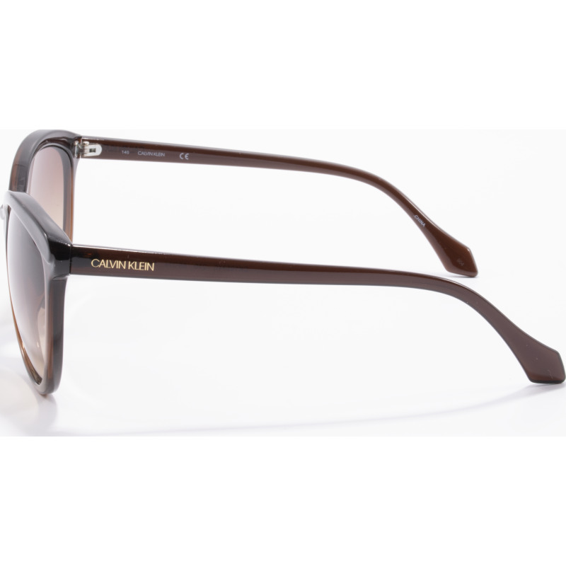 【義大利直送】全新品 Calvin klein 系列水晶棕色太陽鏡-1