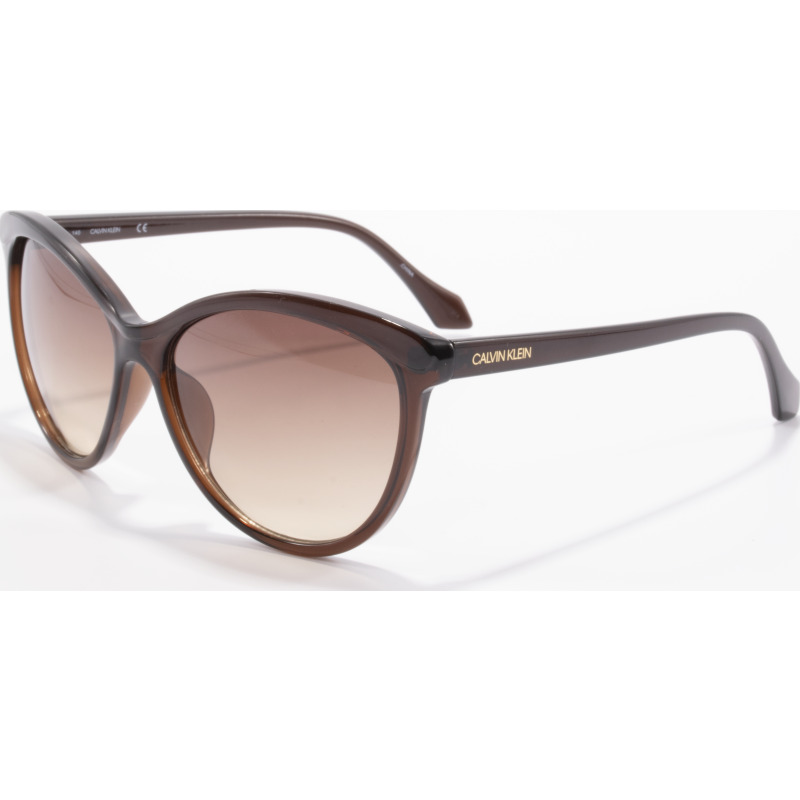 【義大利直送】全新品 Calvin klein 系列水晶棕色太陽鏡-2