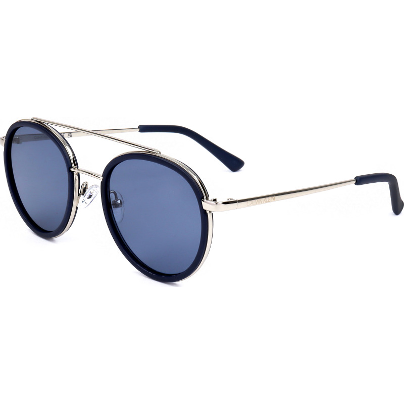 【義大利直送】全新品 Calvin klein 系列啞光海軍藍太陽鏡-2