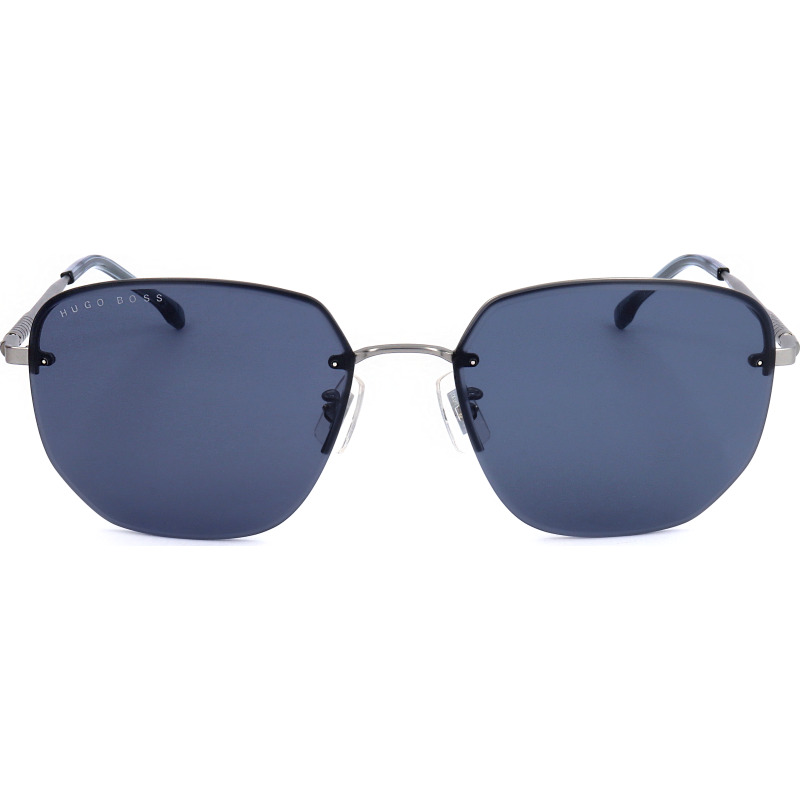 【義大利直送】全新品 Hugo Boss 深色鍍釕太陽鏡-0