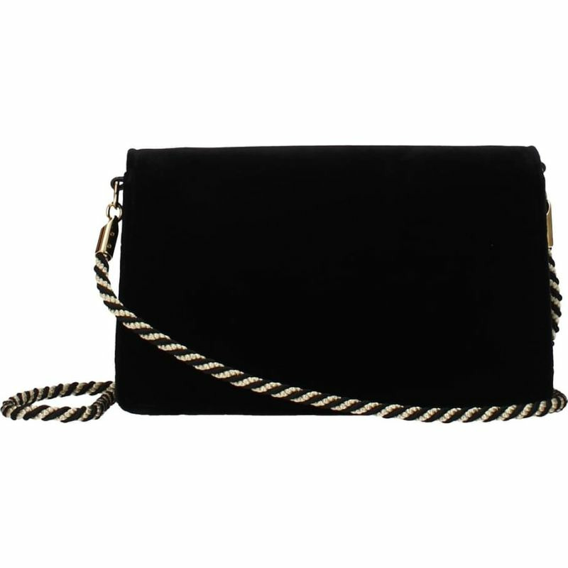 【義大利直送】全新品 Gucci 斜挎包女士天鵝絨黑色-2