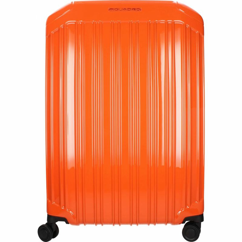 【義大利直送】全新品 Piquadro 帶輪行李箱 60 升男士聚碳酸酯橙色-0