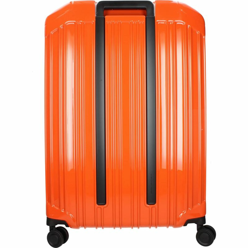 【義大利直送】全新品 Piquadro 帶輪行李箱 60 升男士聚碳酸酯橙色-2