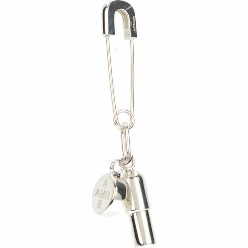 【義大利直送】全新品 Ambush 耳環單隻耳環男銀銀-0