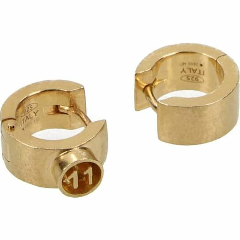 【義大利直送】全新品 Maison margiela 耳環 女 銀 金-0