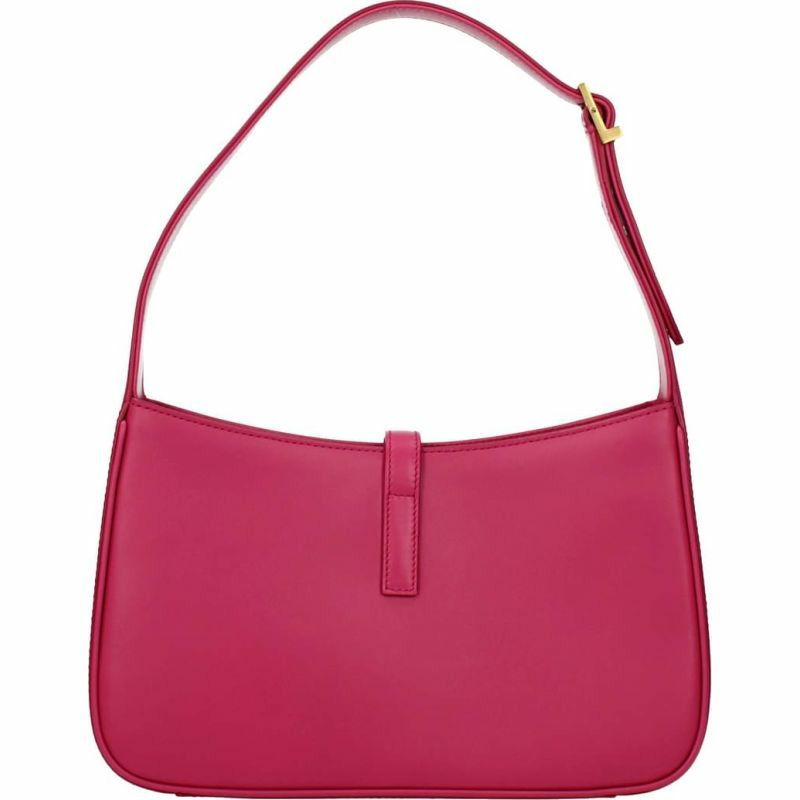 【義大利直送】全新品 Saint laurent 手提包 hobo 女士皮革紫紅色-2