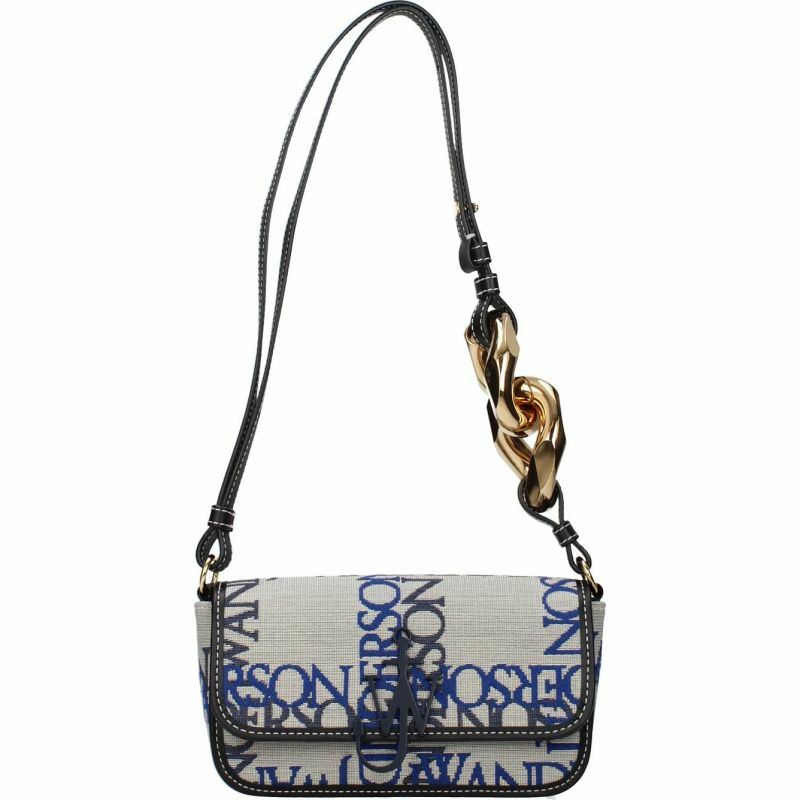 【義大利直送】全新品 Jw anderson 單肩包女士面料灰色黑色-0