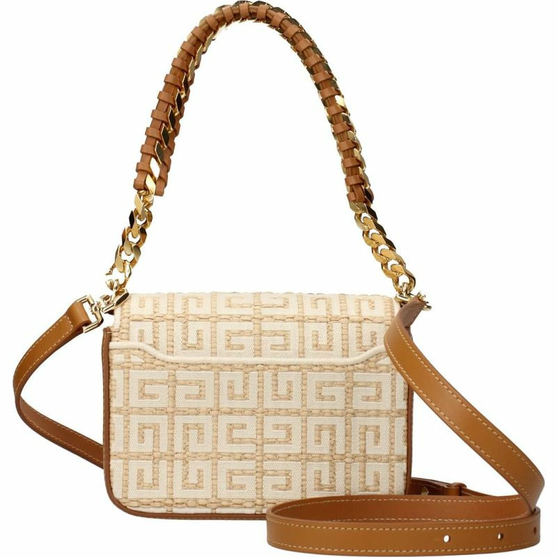 【義大利直送】全新品 Givenchy 手袋 4g 女士面料米色棕色-2