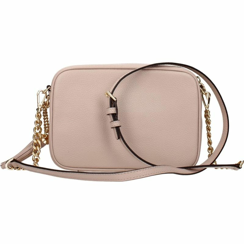 【義大利直送】全新品 Michael kors 斜挎包 ginny 女士 皮革 粉色 柔粉色-2