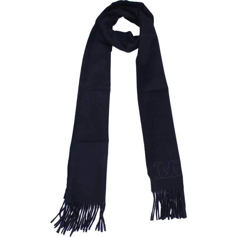 【義大利直送】全新品 Max mara 圍巾 wsdalia 女款 羊絨藍 海藍-0