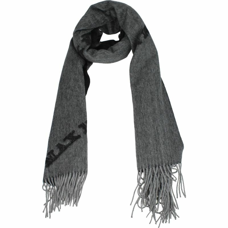 【義大利直送】全新品 Max mara 圍巾 wsklaus 女士羊絨灰黑色-0