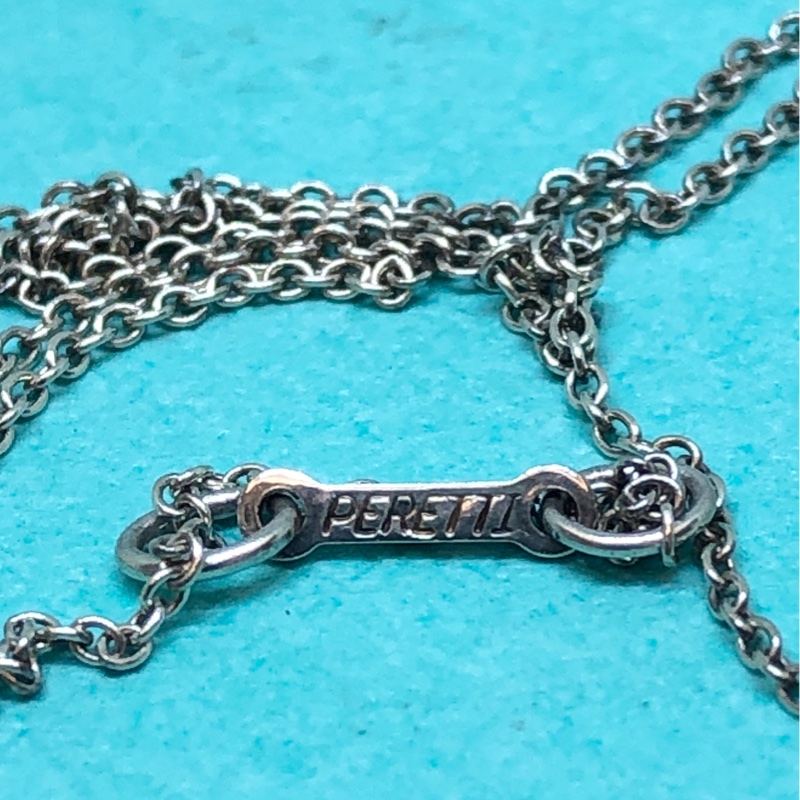 Tiffany 經典十字架925純銀項鍊-4