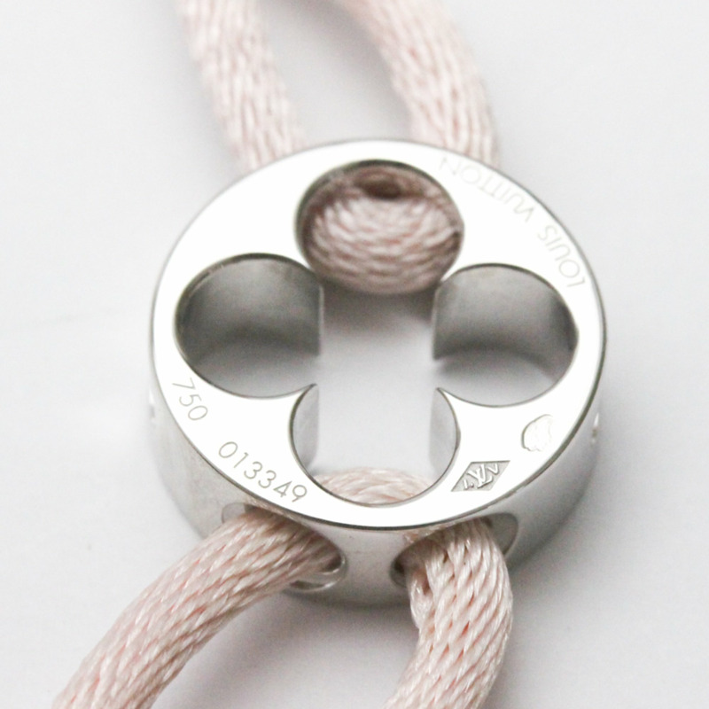 【日本直送】拋光 LOUIS VUITTON EMPREINTE 手鍊 18K 白金吊墜 BF558350-3