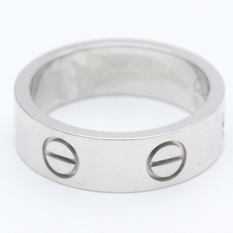 【日本直送】拋光卡地亞 Love Ring 18K 白金戒指 BF558351-2