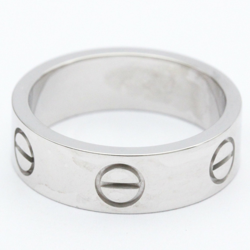【日本直送】拋光卡地亞 Love Ring 18K 白金戒指 BF558351-3
