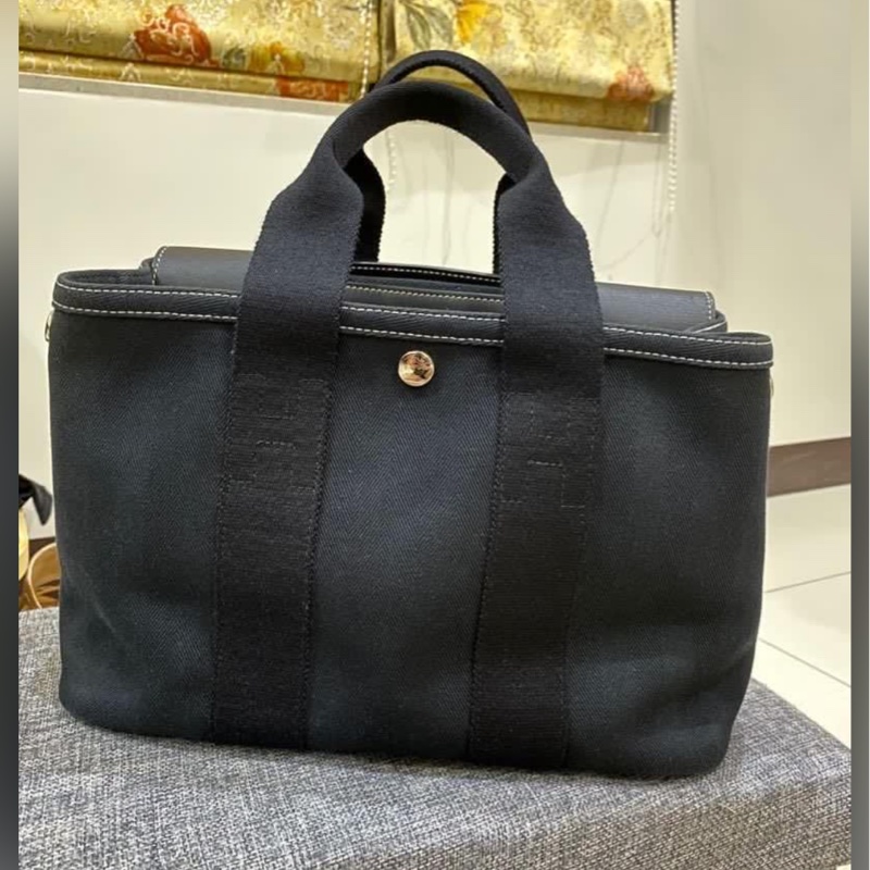 Hermes Valparaiso PM 愛馬仕 托特包 無死角-4