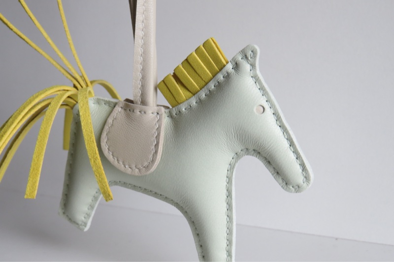 愛馬仕 Rodéo PM 小馬 汽泡綠 全新-6