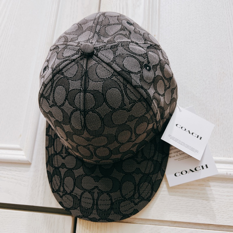 Coach 老花 棒球帽 Signature Jacquard Baseball Hat-1