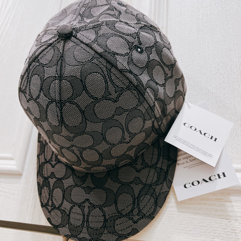 Coach 老花 棒球帽 Signature Jacquard Baseball Hat-2