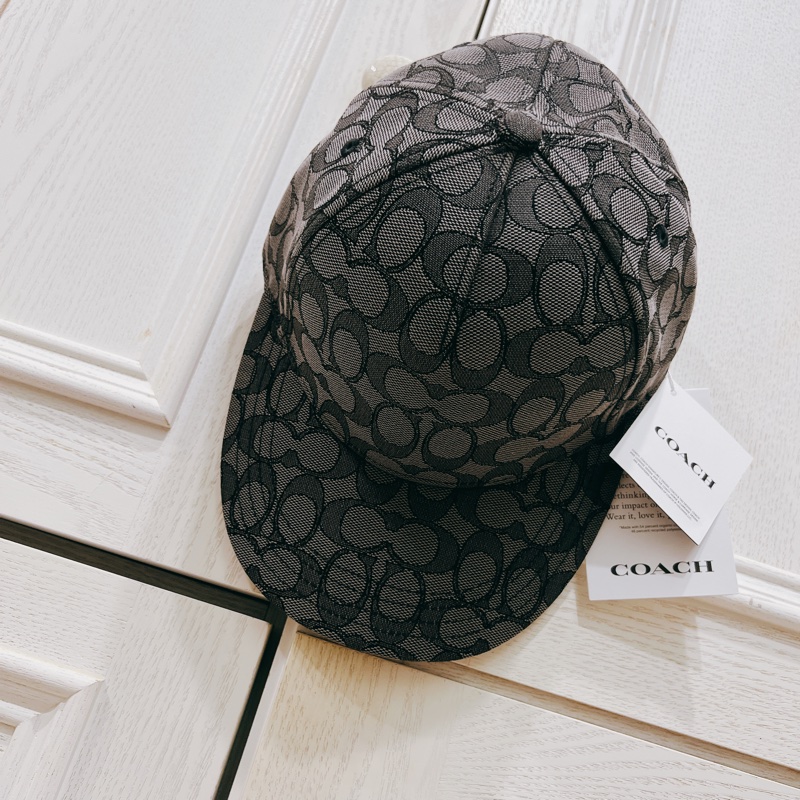 Coach 老花 棒球帽 Signature Jacquard Baseball Hat-3