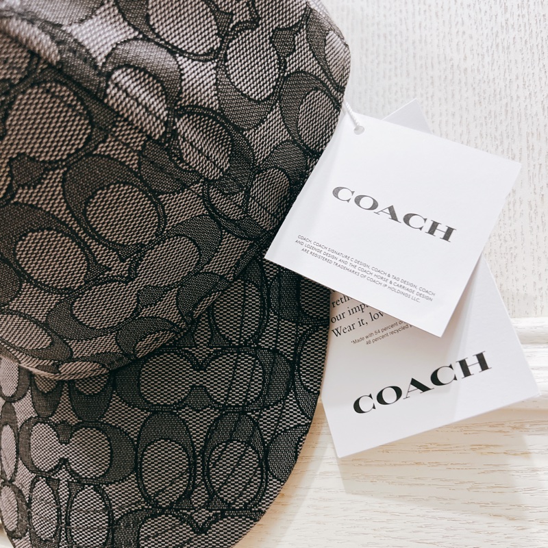Coach 老花 棒球帽 Signature Jacquard Baseball Hat-4