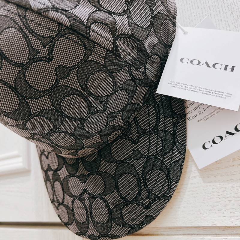 Coach 老花 棒球帽 Signature Jacquard Baseball Hat-5