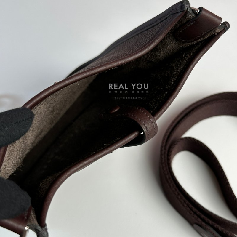 HERMES Mini evelyne - 馬鞍紅-2