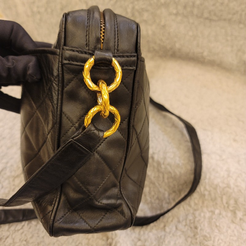 Chanel 香奈兒 金球流蘇相機包 側背包-2