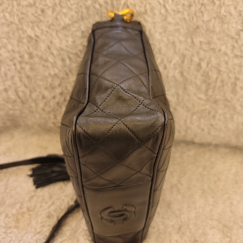 Chanel 香奈兒 金球流蘇相機包 側背包-4