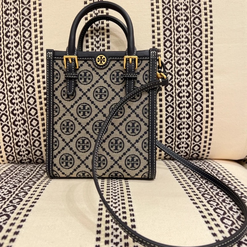 《美國直送》全新Tory Burch緹花琴譜包/老花迷你托特包-2