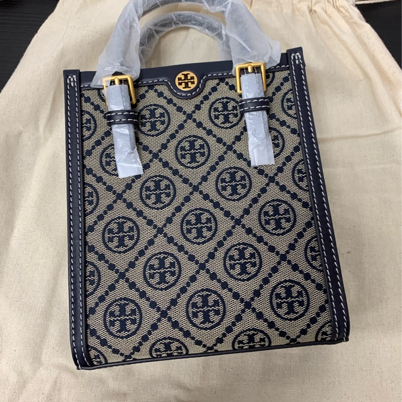 《美國直送》全新Tory Burch緹花琴譜包/老花迷你托特包-3