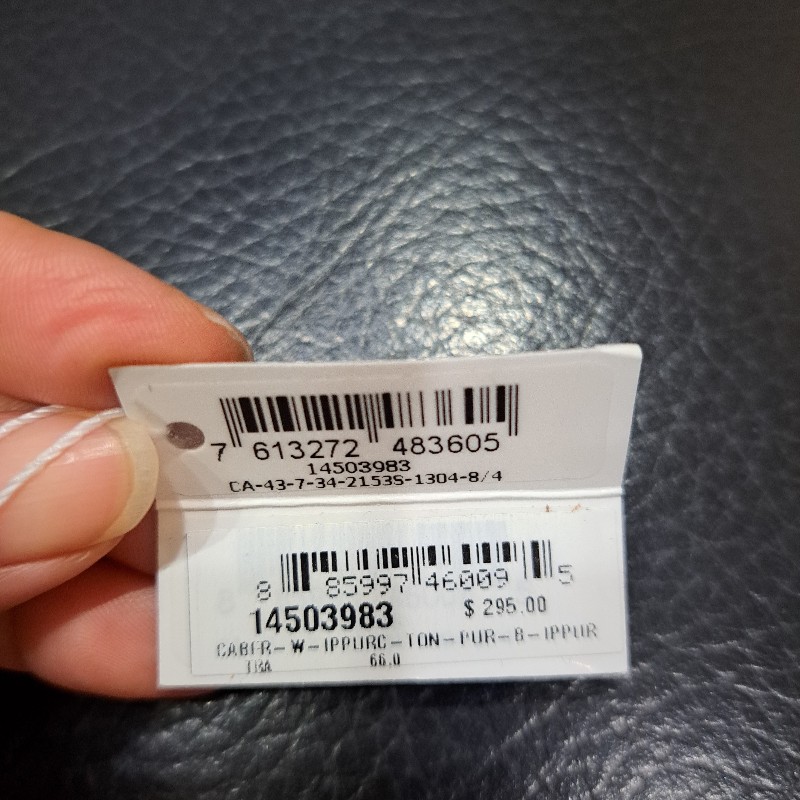 COACH鏈錶帶 紫色滿鑽全新-2