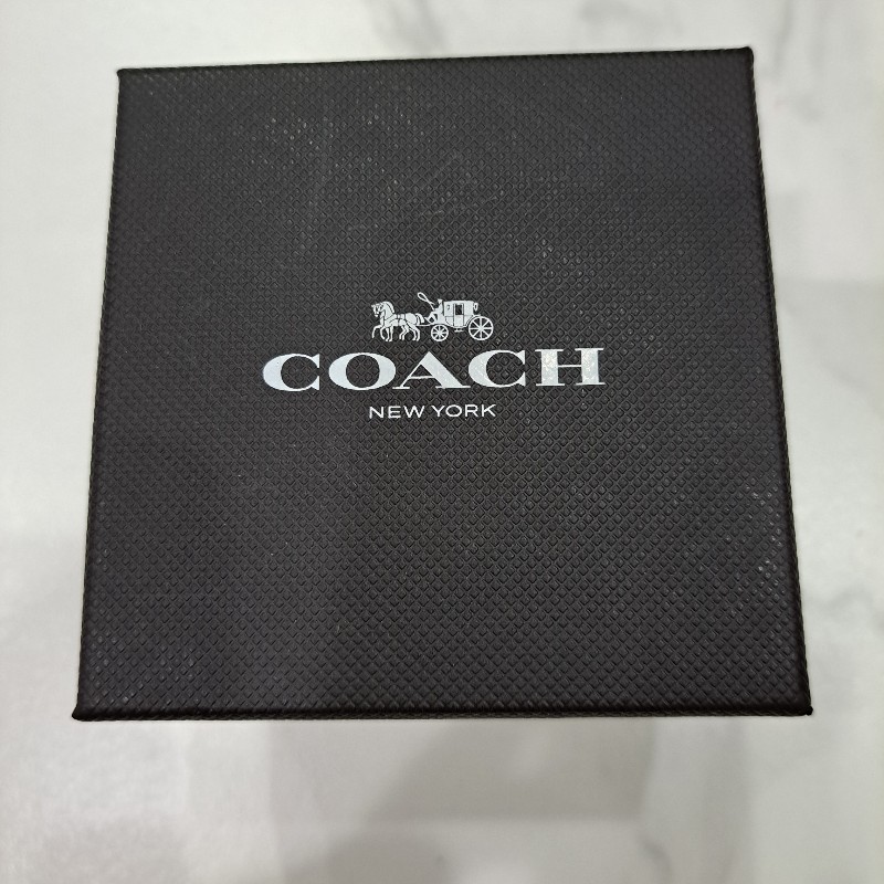 COACH鏈錶帶 紫色滿鑽全新-3