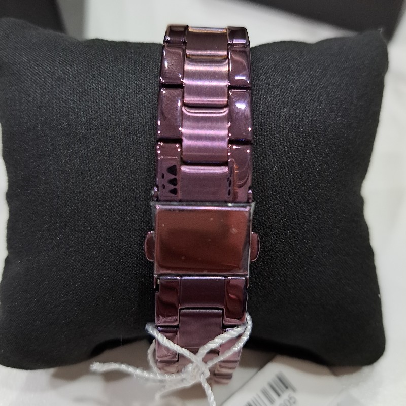 COACH鏈錶帶 紫色滿鑽全新-6