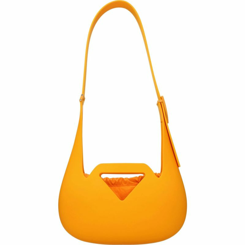 【義大利直送】全新品 Bottega Veneta 單肩包 女士 橡膠 橙色 橘色-0