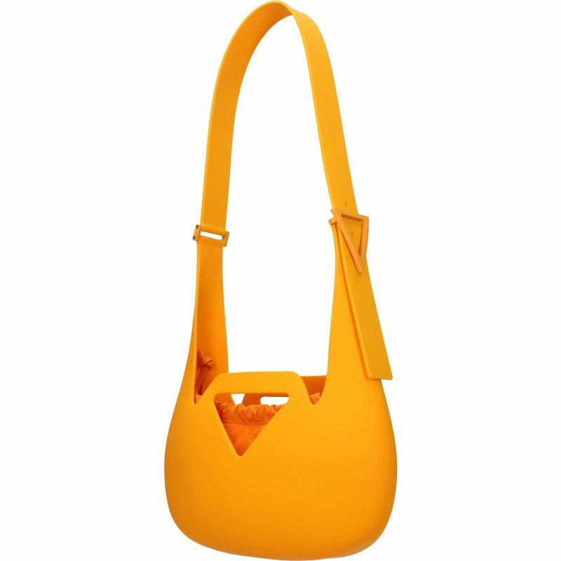【義大利直送】全新品 Bottega Veneta 單肩包 女士 橡膠 橙色 橘色-1