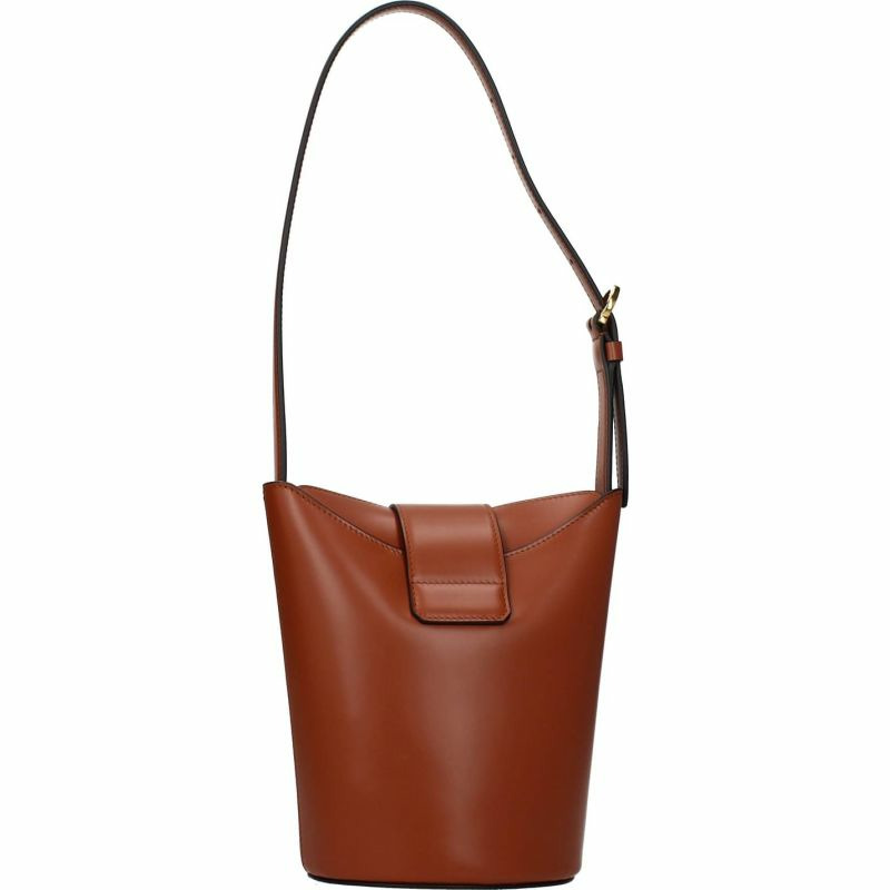 【義大利直送】全新品 Salvatore ferragamo 單肩包 trifolio 女士皮革棕褐色-1