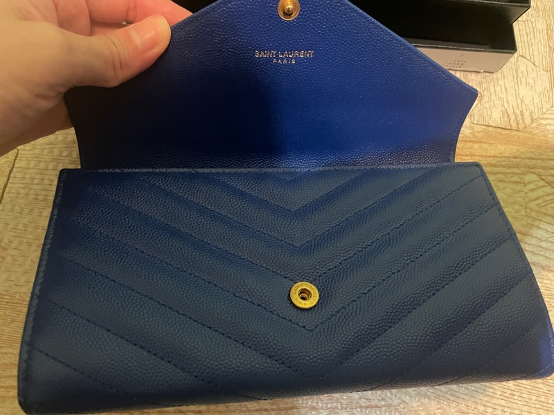 YSL信封式長夾(小牛皮)-2