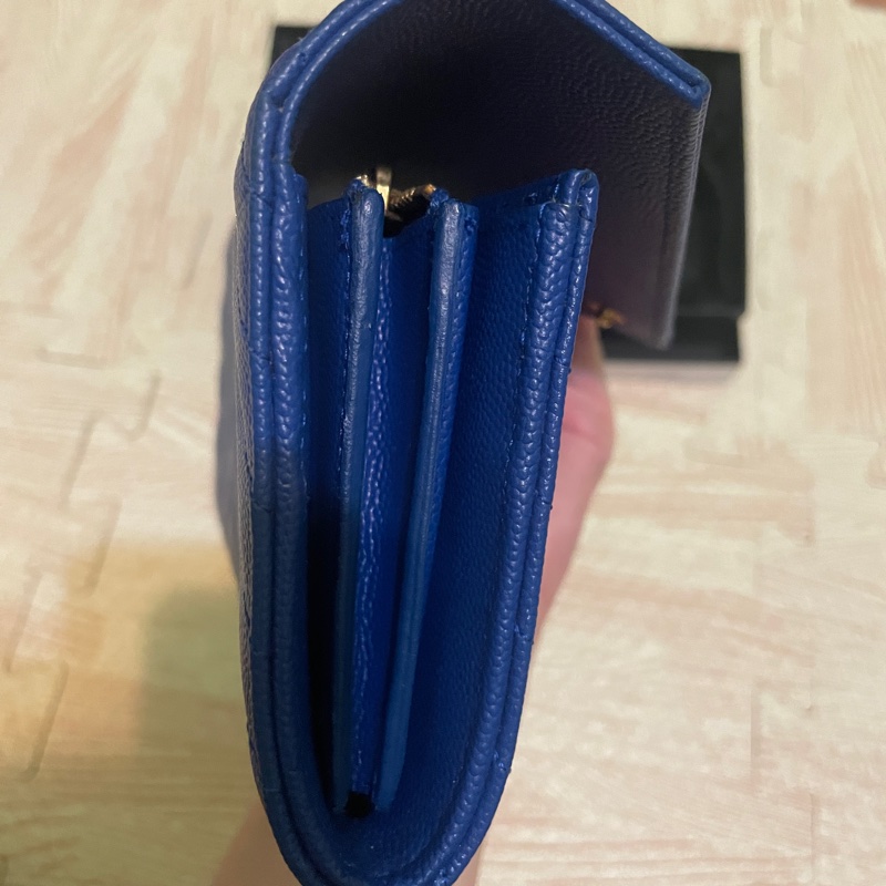 YSL信封式長夾(小牛皮)-4