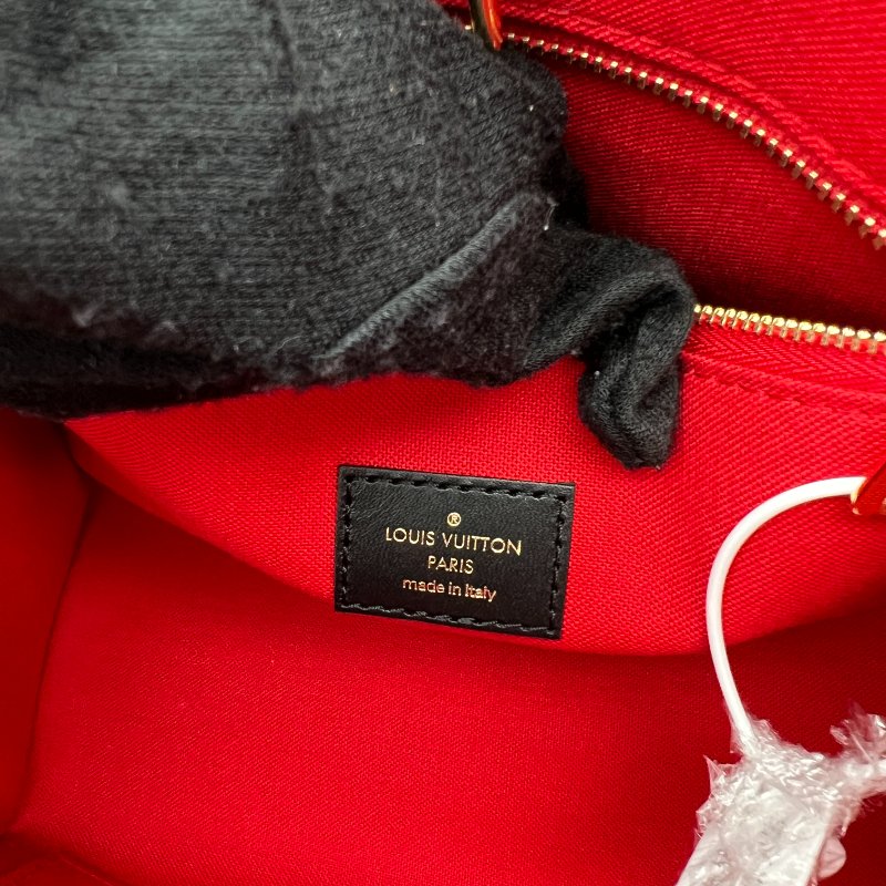 降價【LV】2023爆款 老花字紋 OnTheGo PM 三合一手提肩背購物二用包 M46373-9